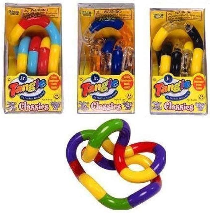 Set of 3! Tangle Jr. Original Fidget Toy