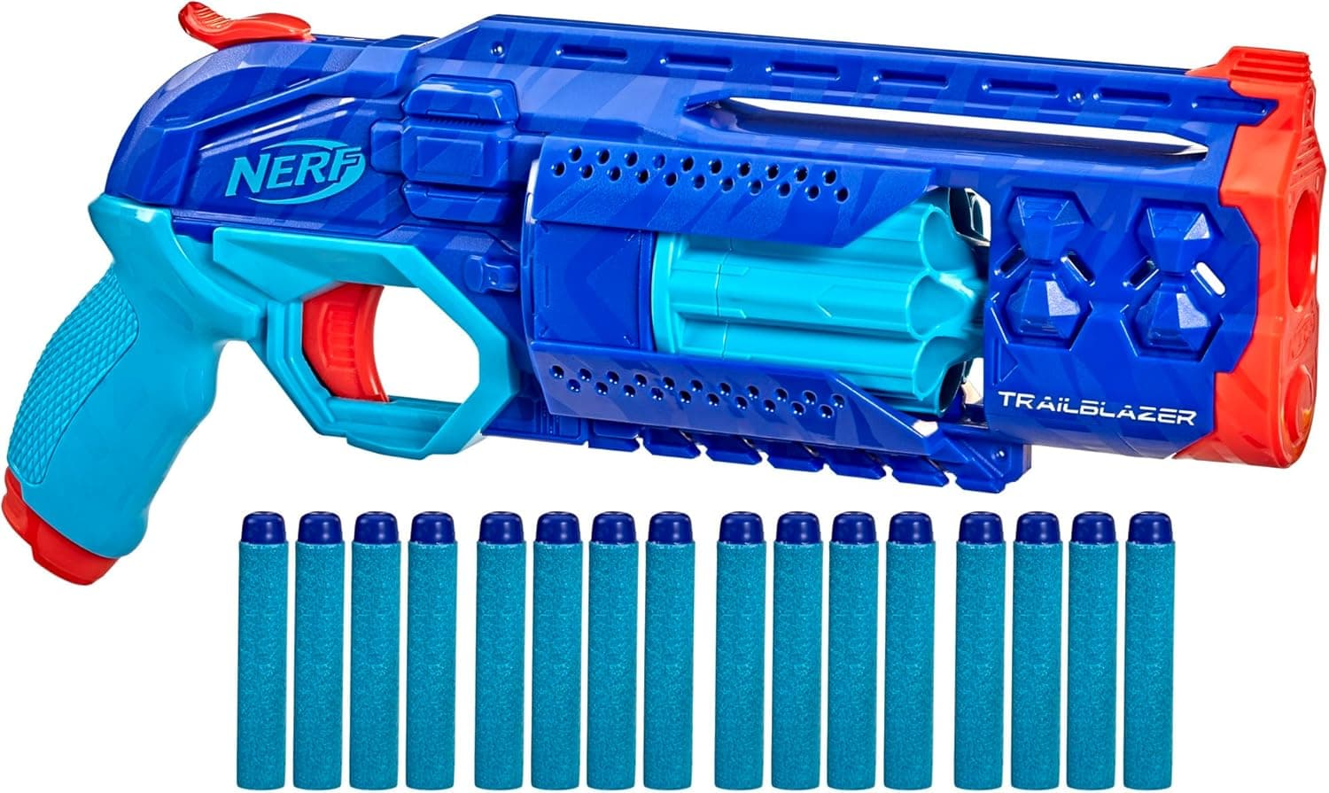Nerf Elite 2.0 Trailblazer RD-8 Blaster, 8-Dart Rotating Drum, Hammer Action (Amazon Exclusive)