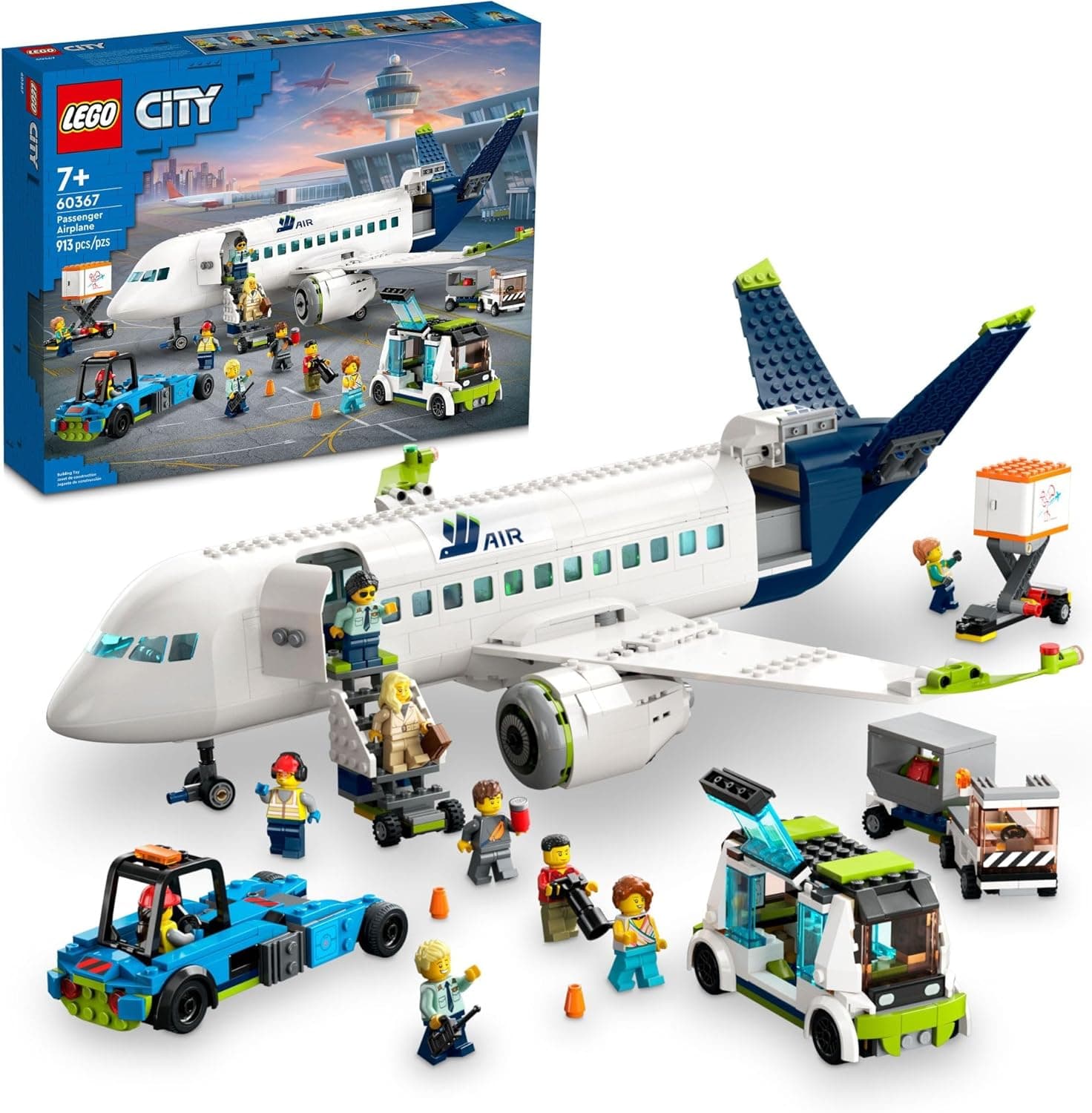 LEGO City Passenger Airplane Building Set