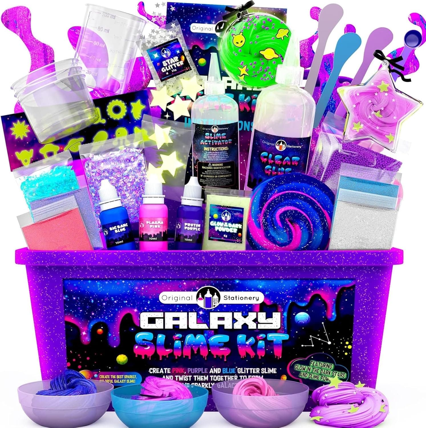 Original Stationery Galactic Slime Kit