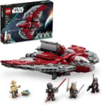 LEGO Star Wars Ahsoka Tano’s T-6 Jedi Shuttle Spaceship Toy - Star Wars Building Toys Set for Kids, Boys & Girls, Ages 9+ - Birthday Gift for Fans - 4 Minifigures - 75362