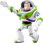 Mattel Disney Pixar Toy Story Talking Buzz Lightyear Action Figure with Motion, Action Chop 10-inch Collectible Toy with 30+ Sounds & Phrases USA TOY DEALS