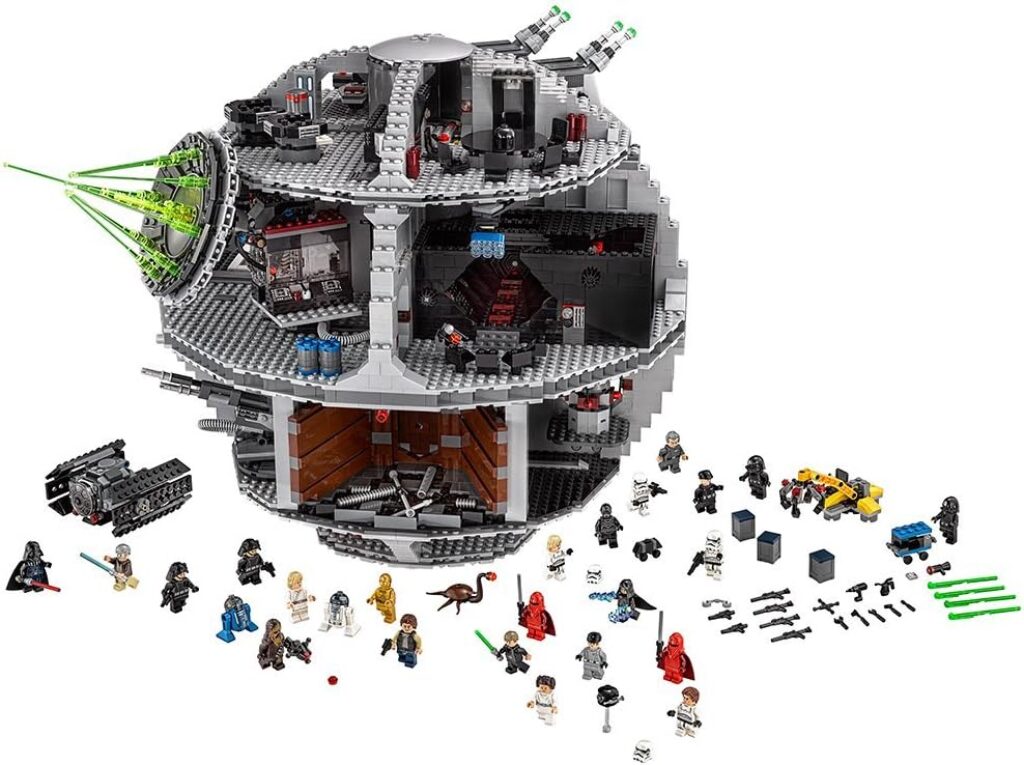 LEGO Star Wars Death Star 75159 Space Station Building Kit with Star Wars Minifigures for Kids and Adults (4016 Pieces)
