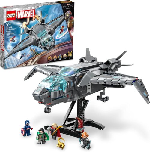 Lego Marvel the avengers quinjet 76248 - Great birthday gift or any-day treat.