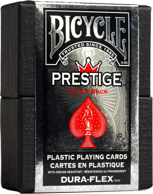 Bicycle Prestige 100% Plastic Playing Cards (Jumbo Index)